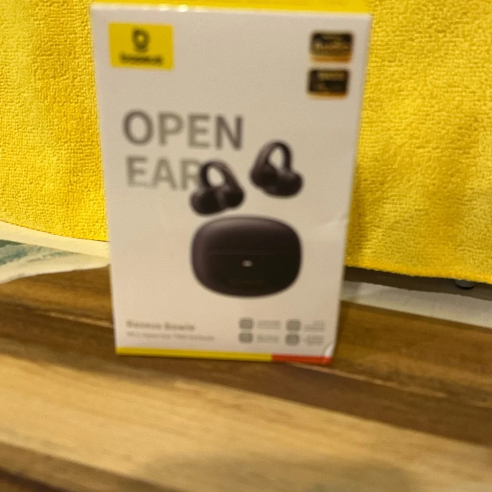 Open Ear Wireless Earbuds - Black